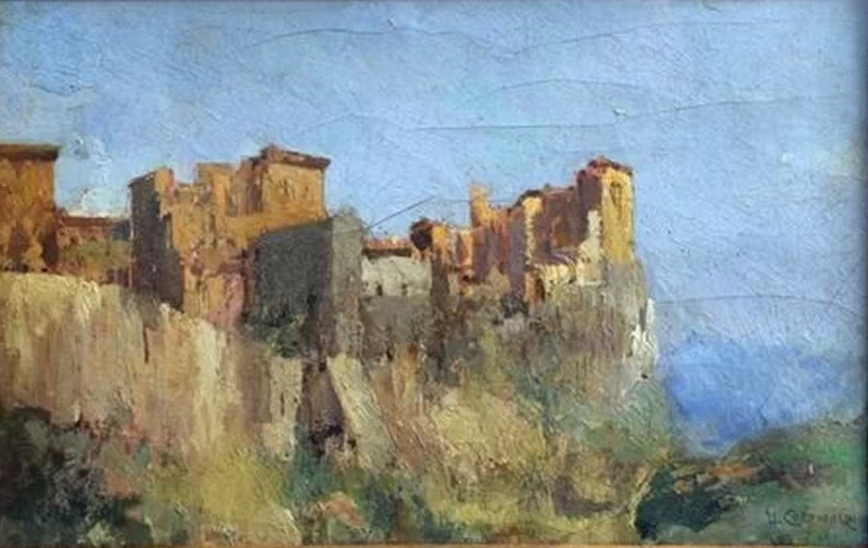 Scorcio di paese laziale
